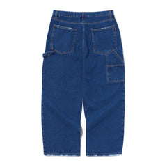 Work Widefit Denim Pants Deep Blue
