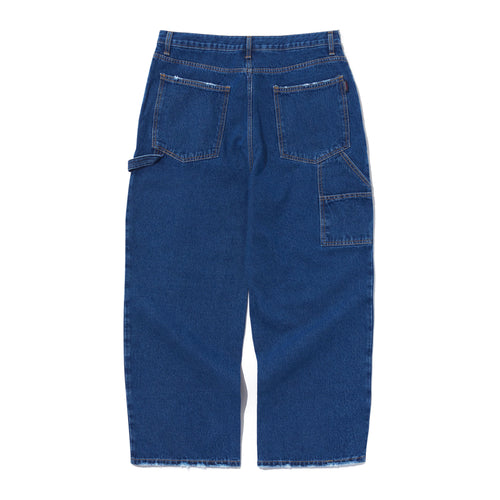 Work Widefit Denim Pants Deep Blue