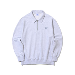 Bsrbt Half-Zip Collar Sweatshirt Heather Grey