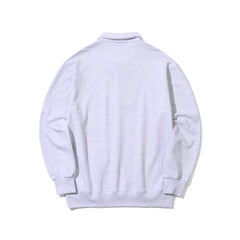 Bsrbt Half-Zip Collar Sweatshirt Heather Grey