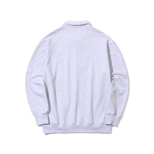 Bsrbt Half-Zip Collar Sweatshirt Heather Grey