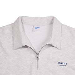 Bsrbt Half-Zip Collar Sweatshirt Heather Grey