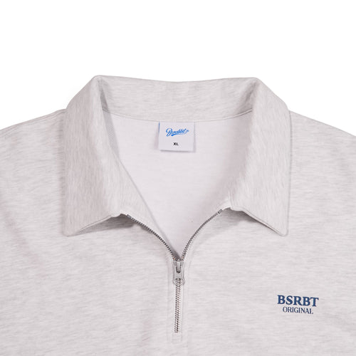Bsrbt Half-Zip Collar Sweatshirt Heather Grey