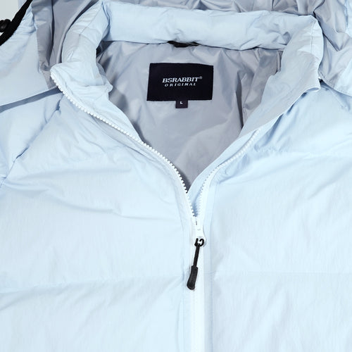 Hooded Padding Jumper Sky