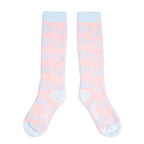 Logo Snowboard Socks Pink