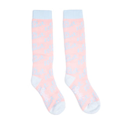 Logo Snowboard Socks Pink