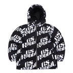 Logo Hoodie Wellon Parka Black