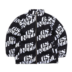 Logo Hoodie Wellon Parka Black