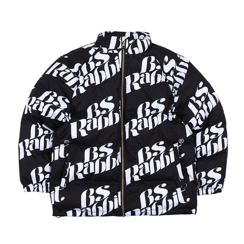 Logo Hoodie Wellon Parka Black