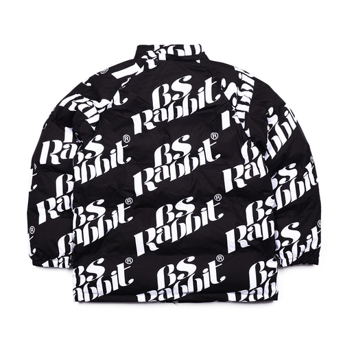 Logo Hoodie Wellon Parka Black