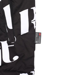 Logo Hoodie Wellon Parka Black