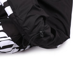 Logo Hoodie Wellon Parka Black