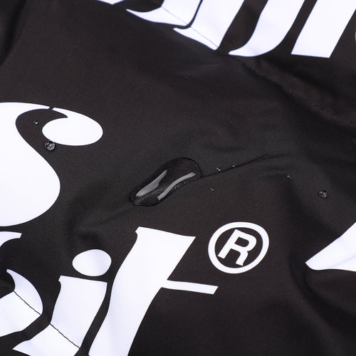 Logo Hoodie Wellon Parka Black