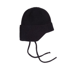 Newtro Earflap Beanie Black