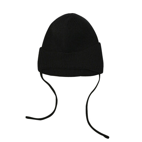 Newtro Earflap Beanie Black