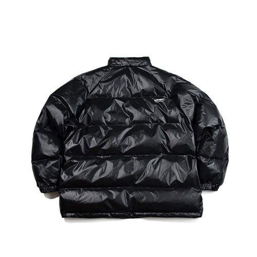 Hooded Padding Jumper Black