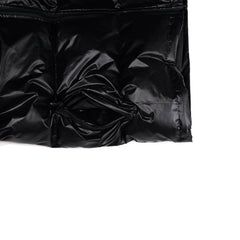 Hooded Padding Jumper Black