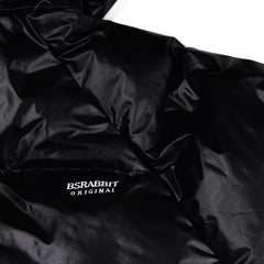 Hooded Padding Jumper Black