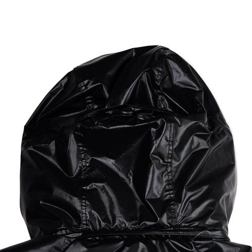 Hooded Padding Jumper Black