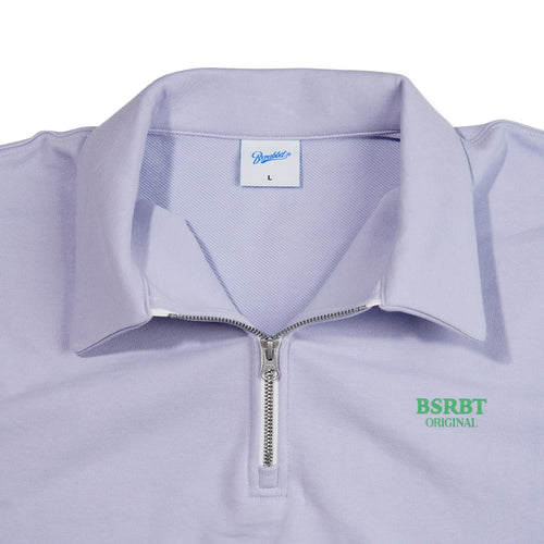 Bsrbt Sl Half-Zip Collar Sweatshirt Light Purple