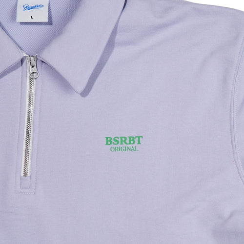 Bsrbt Sl Half-Zip Collar Sweatshirt Light Purple