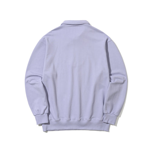 Bsrbt Sl Half-Zip Collar Sweatshirt Light Purple