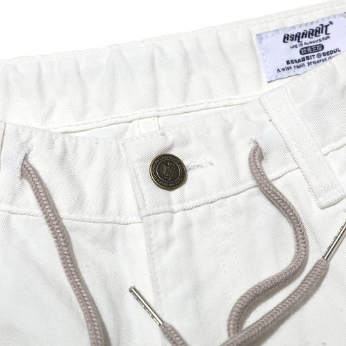 Mid90 Baggy Cotton Pants Ivory