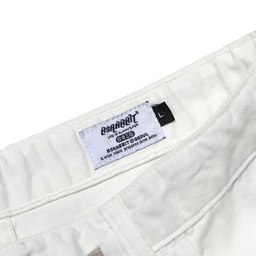Mid90 Baggy Cotton Pants Ivory