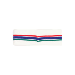 Stripe Headband White