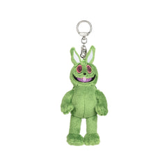 Trippy Rabbit Stuffed Animal Key Ring