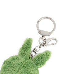 Trippy Rabbit Stuffed Animal Key Ring