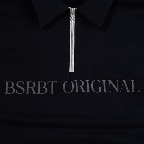 Bsrbt Og Half-Zip Collar Sweatshirt Navy