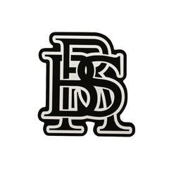 Bsr Logo Stomp Pad Black