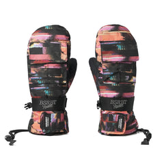Bsr Pocket Snowboard Glove Multi Pink