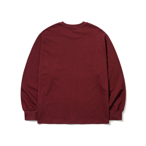 Collage Koth Seoul Bsr Long Sleeve Burgundy