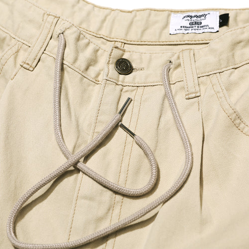 Mid90 Baggy Cotton Pants Beige