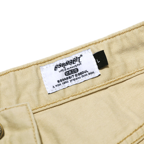 Mid90 Baggy Cotton Pants Beige