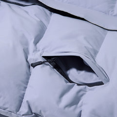 Reversible Padding Jumper Gray/Purple