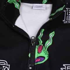 Tr Bsr Fleece Pullover Black