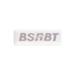 Authentic Big Logo Headband White