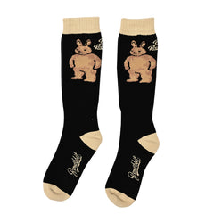 Big Bearrabbit Snowboard Socks Black