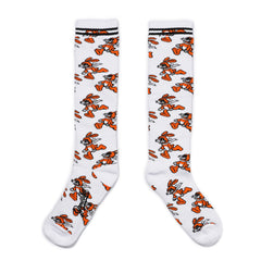 Mini Sunday Rb Snowboard Socks White