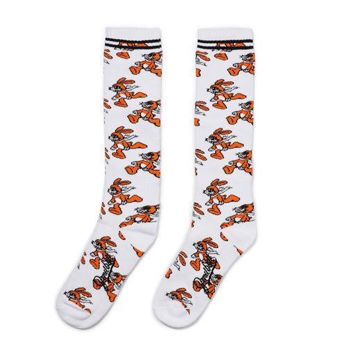 Mini Sunday Rb Snowboard Socks White