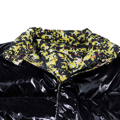 Reversible Padding Jumper Black/Dot Camo