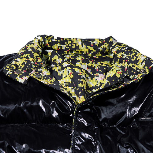 Reversible Padding Jumper Black/Dot Camo