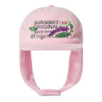 Bsrabbit Og Earflap Hat Pink