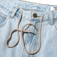 Carpenter Loosefit Denim Pants Lightblue