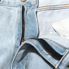 Carpenter Loosefit Denim Pants Lightblue