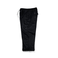 Dsxbs Super Wide Ventilation Pants Black Leather