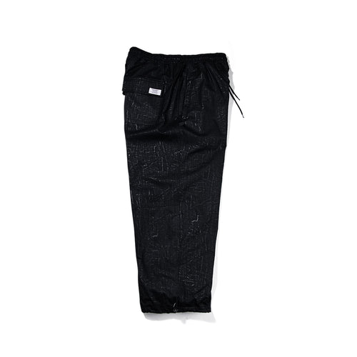 Dsxbs Super Wide Ventilation Pants Black Leather